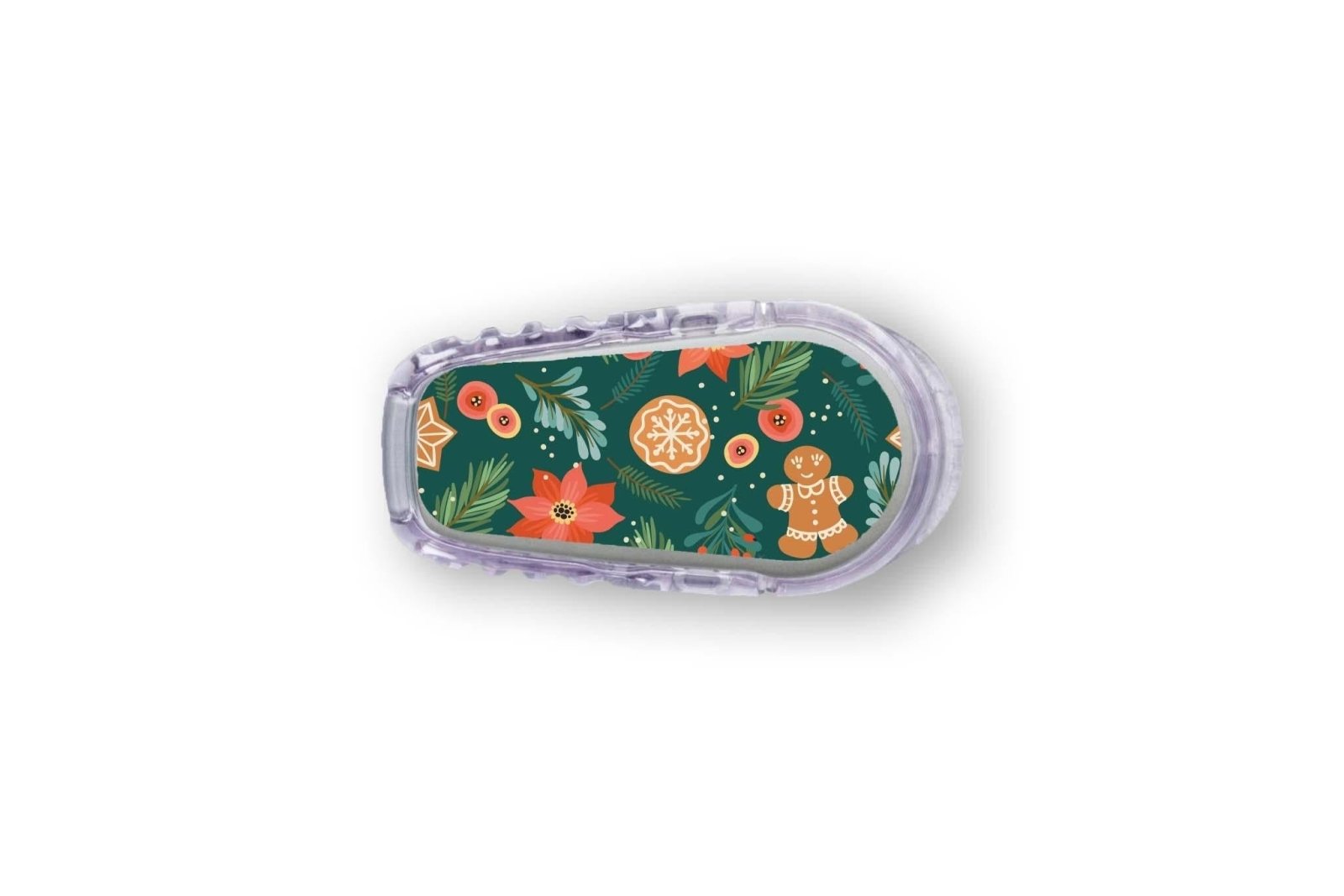 Feeling Festive Stickers for Dexcom G6 / One Sensor diabetes CGMs and insulin pumps