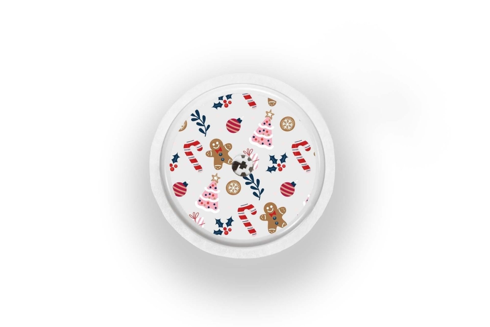 Festive Fun Stickers for Freestyle Libre 1, 2, or 2+ diabetes CGMs and insulin pumps
