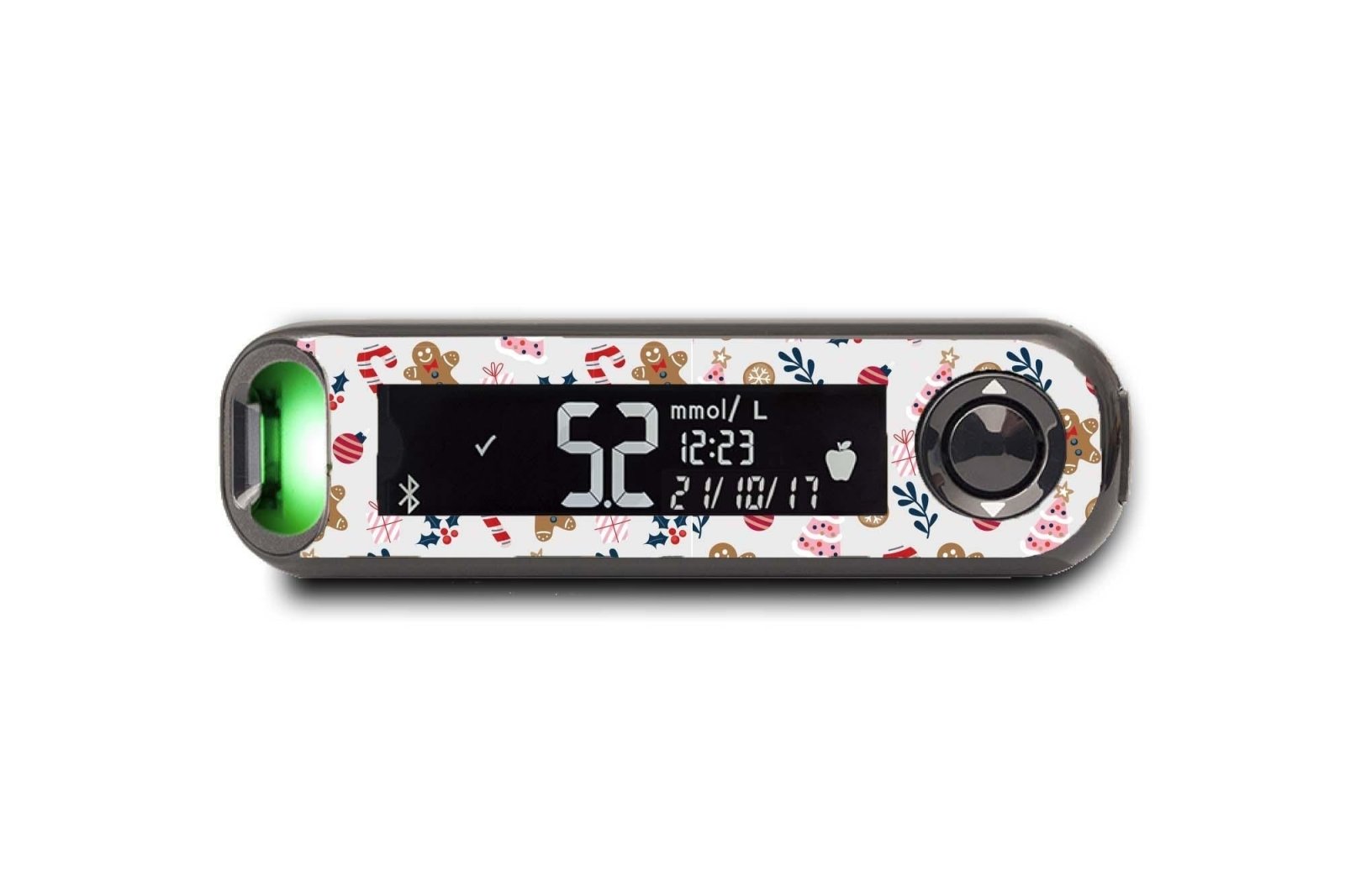 Festive Fun Stickers for Contour Next One diabetes CGMs and insulin pumps