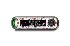 Festive Fun Stickers for Contour Next One diabetes CGMs and insulin pumps