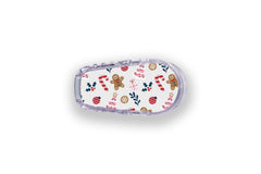 Festive Fun Stickers for Dexcom G6 / One Sensor diabetes CGMs and insulin pumps