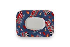 Fire Engine Patch for GlucoRX Aidex diabetes supplies and insulin pumps