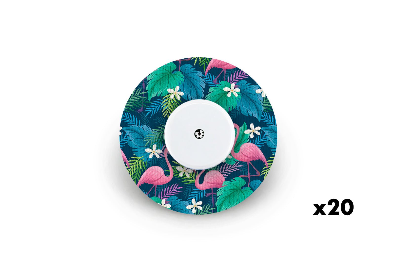 Flamingo Patch for Freestyle Libre 2 diabetes CGMs and insulin pumps