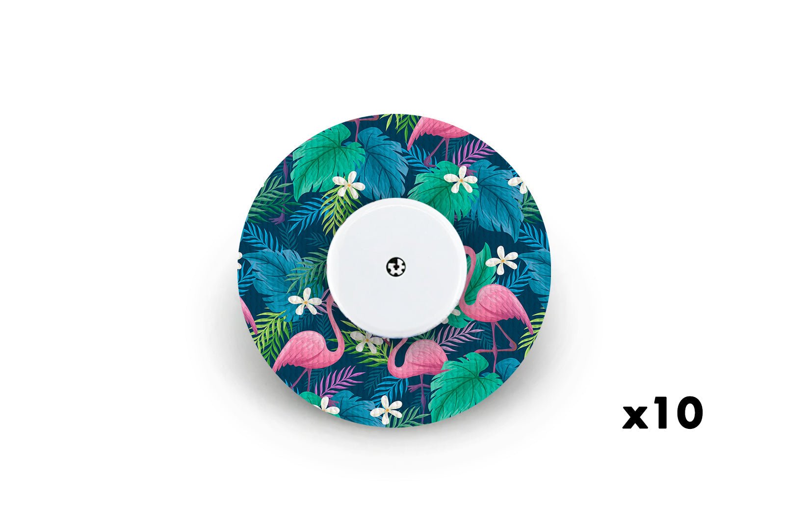 Flamingo Patch for Freestyle Libre 2 diabetes CGMs and insulin pumps