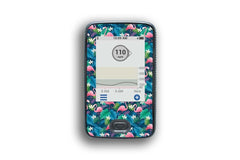 Flamingo Sticker for Dexcom G6 / One Receiver diabetes CGMs and insulin pumps