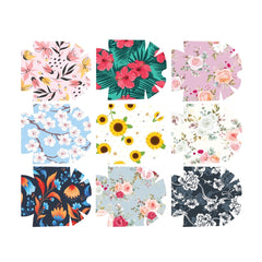 Floral Sticker Sheet for Single Sheet diabetes CGMs and insulin pumps