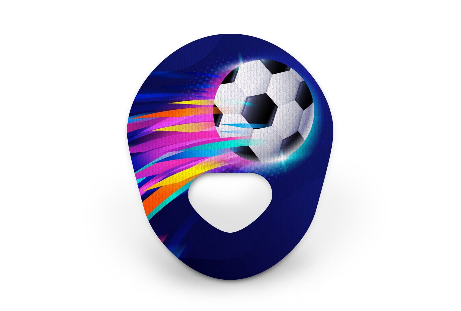 Flying Football Patch for Guardian Enlite diabetes CGMs and insulin pumps