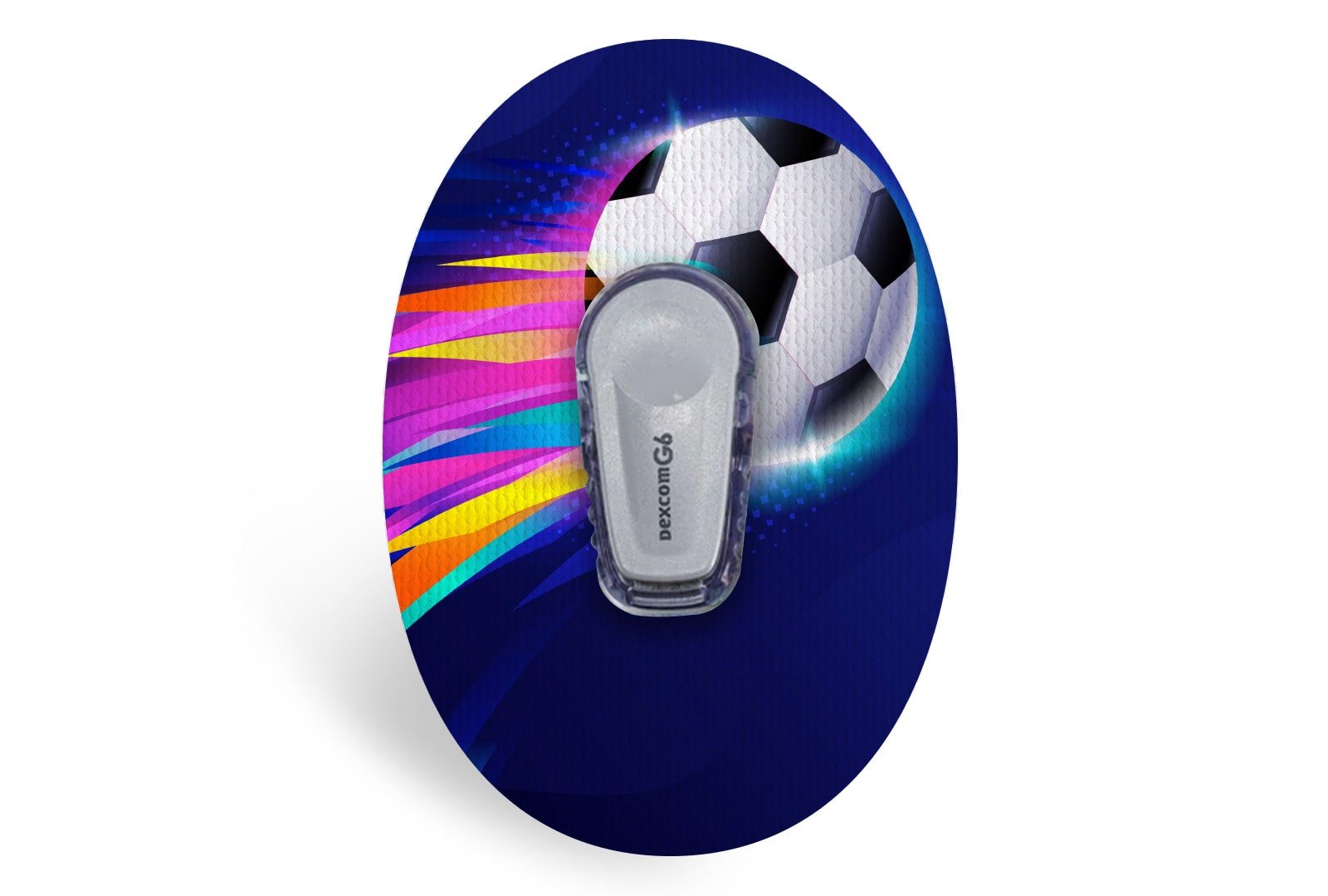 Flying Football Patch for Dexcom G6 / One diabetes CGMs and insulin pumps