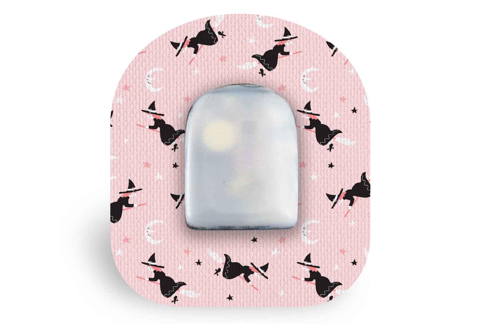 Flying Witches Patch for Omnipod diabetes CGMs and insulin pumps