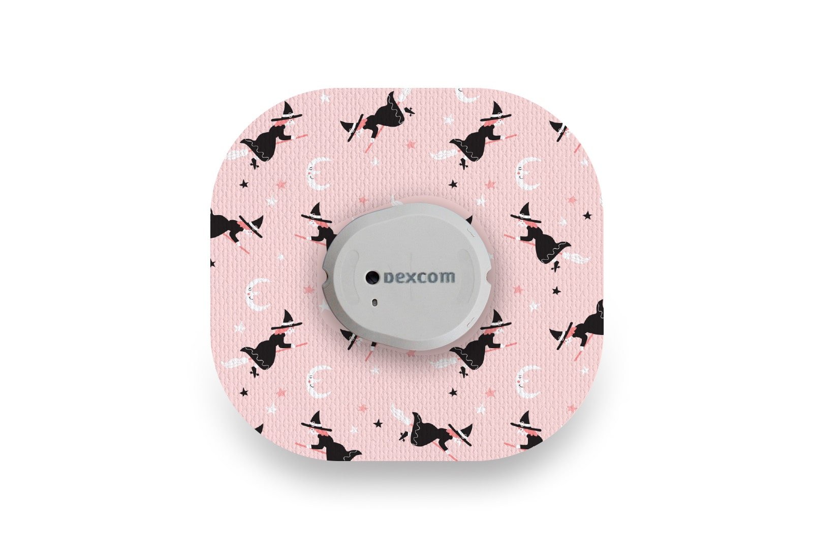 Flying Witches Patch for Dexcom G7 / One+ diabetes CGMs and insulin pumps