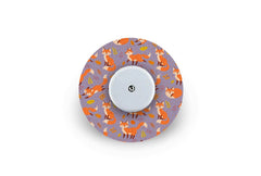 Fox in the Fall Patch for Freestyle Libre 2 diabetes CGMs and insulin pumps
