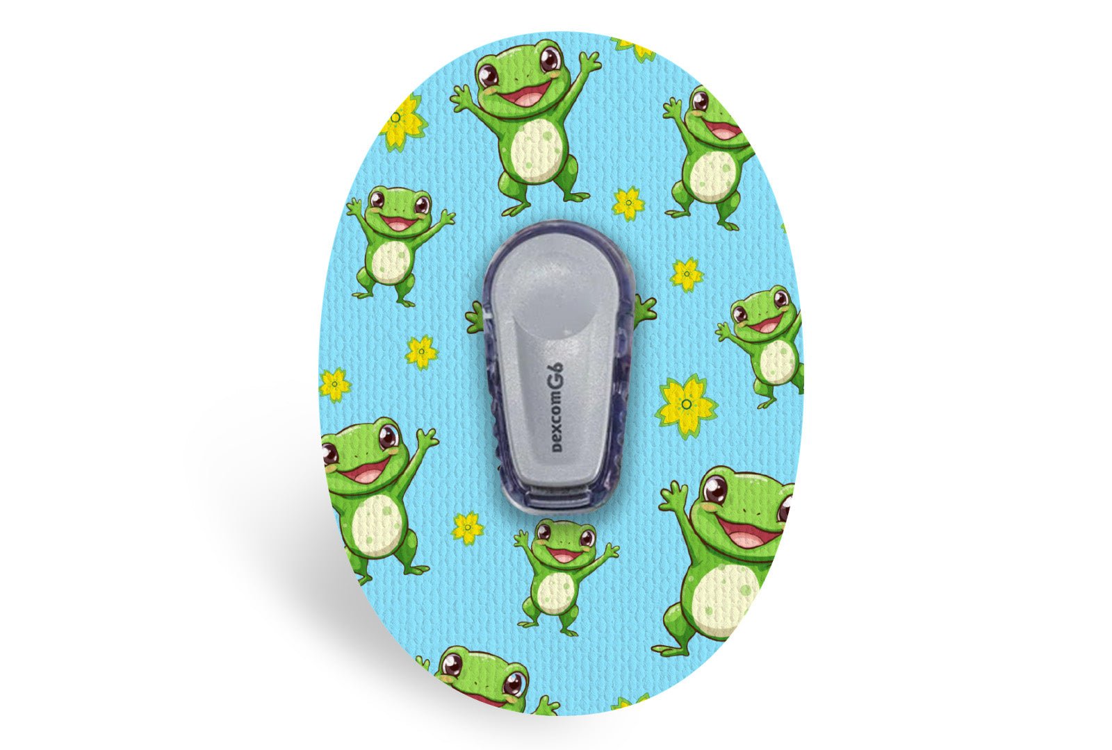 Freddy the Frog Patch for Dexcom G6 / One diabetes supplies and insulin pumps