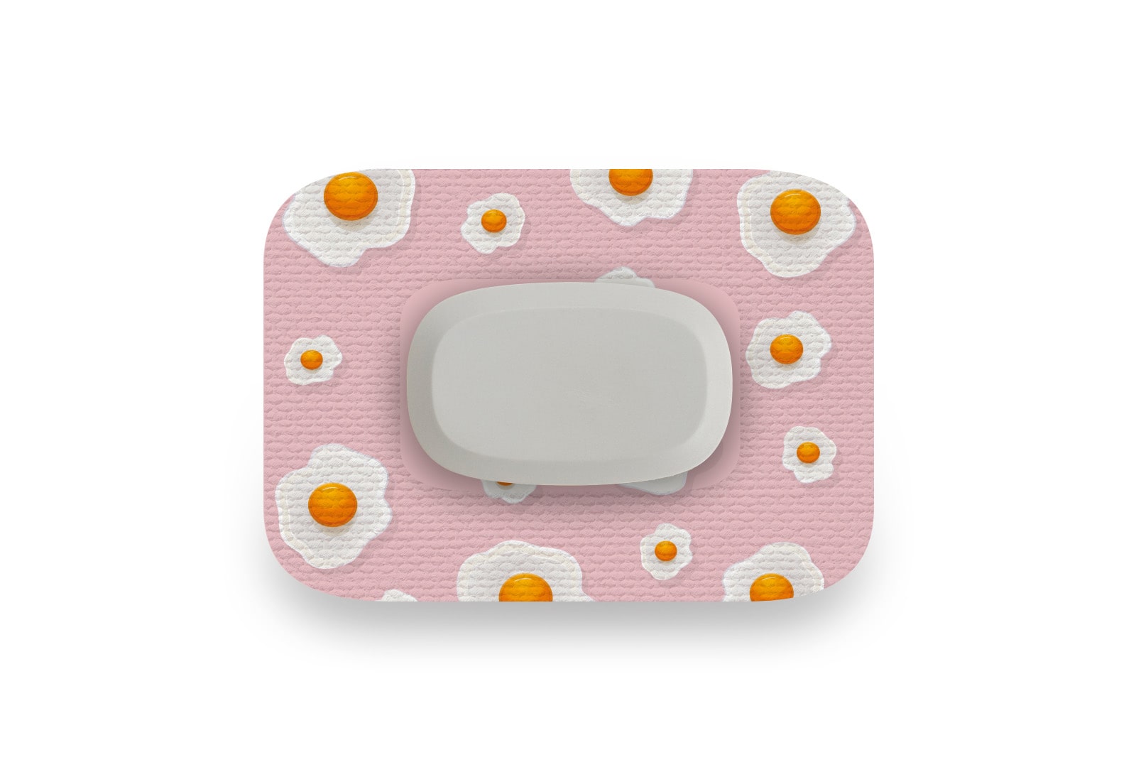 Fried Egg Patch for GlucoRX Aidex diabetes CGMs and insulin pumps