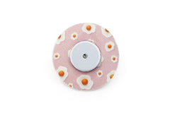 Fried Egg Patch for Freestyle Libre 2 diabetes CGMs and insulin pumps
