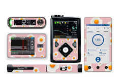 Fried Egg Sticker for Novopen 4, 5, 6, or Echo diabetes supplies and insulin pumps