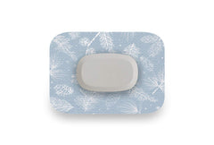 Frosty Feathers Patch for GlucoRX Aidex diabetes CGMs and insulin pumps