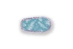 Frosty Feathers Stickers for Dexcom G6 / One Sensor diabetes CGMs and insulin pumps
