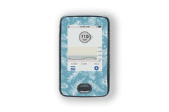 Frosty Feathers Stickers for Dexcom G6 / One Receiver diabetes CGMs and insulin pumps