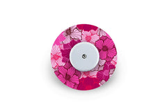 Fuchsia Florals Patch for Freestyle Libre 2 diabetes supplies and insulin pumps