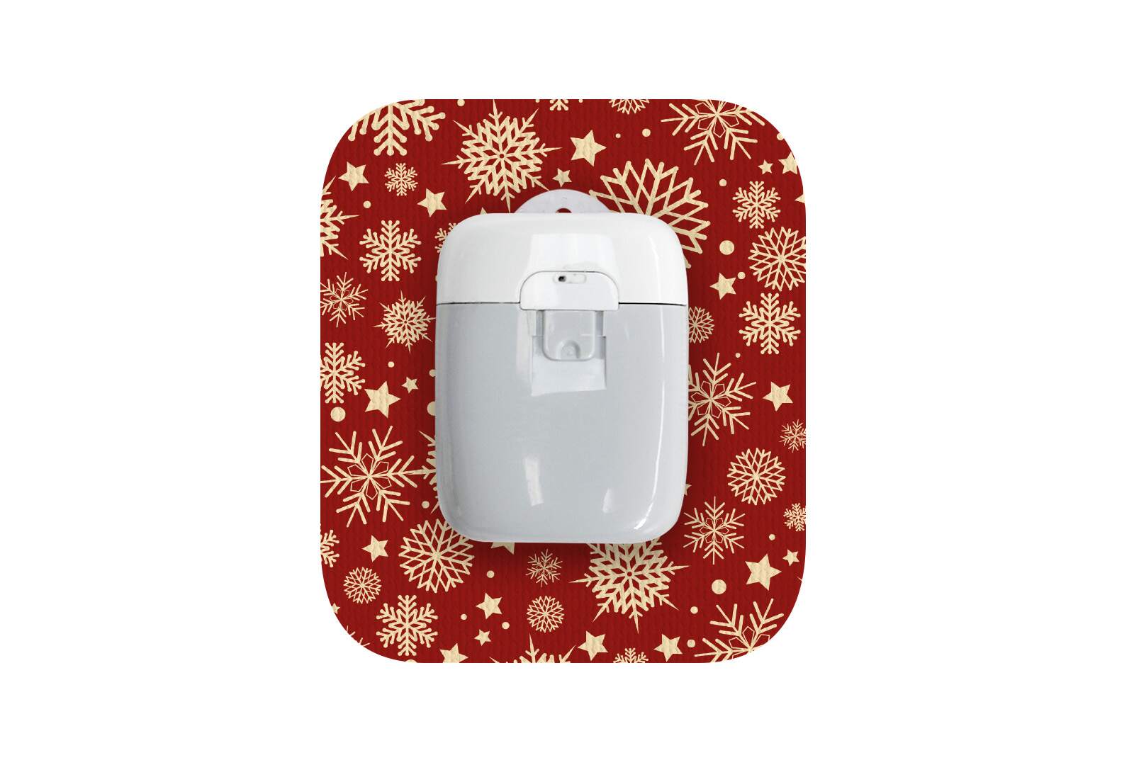 Golden Snowflakes Patch - Medtrum Pump for Single diabetes CGMs and insulin pumps
