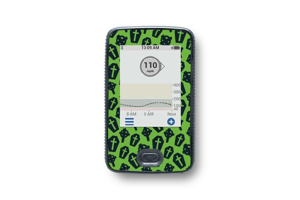 Graveyard Sticker for Dexcom G6 / One Receiver diabetes CGMs and insulin pumps