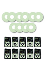 Green Pastel Patches Matching Set for Freestyle Libre diabetes CGMs and insulin pumps