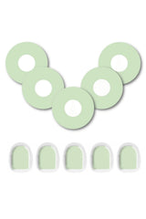 Green Pastel Patches Matching Set for Freestyle Libre diabetes CGMs and insulin pumps