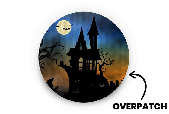 Haunted House Patch for Freestyle Libre 3 diabetes CGMs and insulin pumps