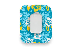 Island Flowers Patch for Medtrum CGM diabetes supplies and insulin pumps