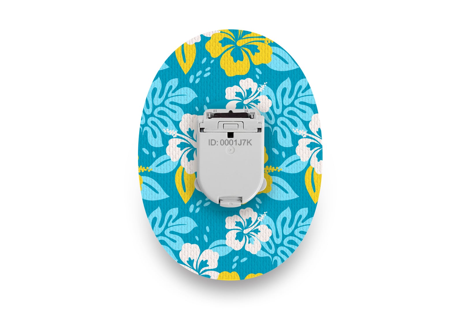 Island Flowers Patch for Glucomen Day diabetes supplies and insulin pumps