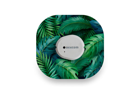 Jungle Vibe Patch - Dexcom G7 / One+ for Single diabetes CGMs and insulin pumps