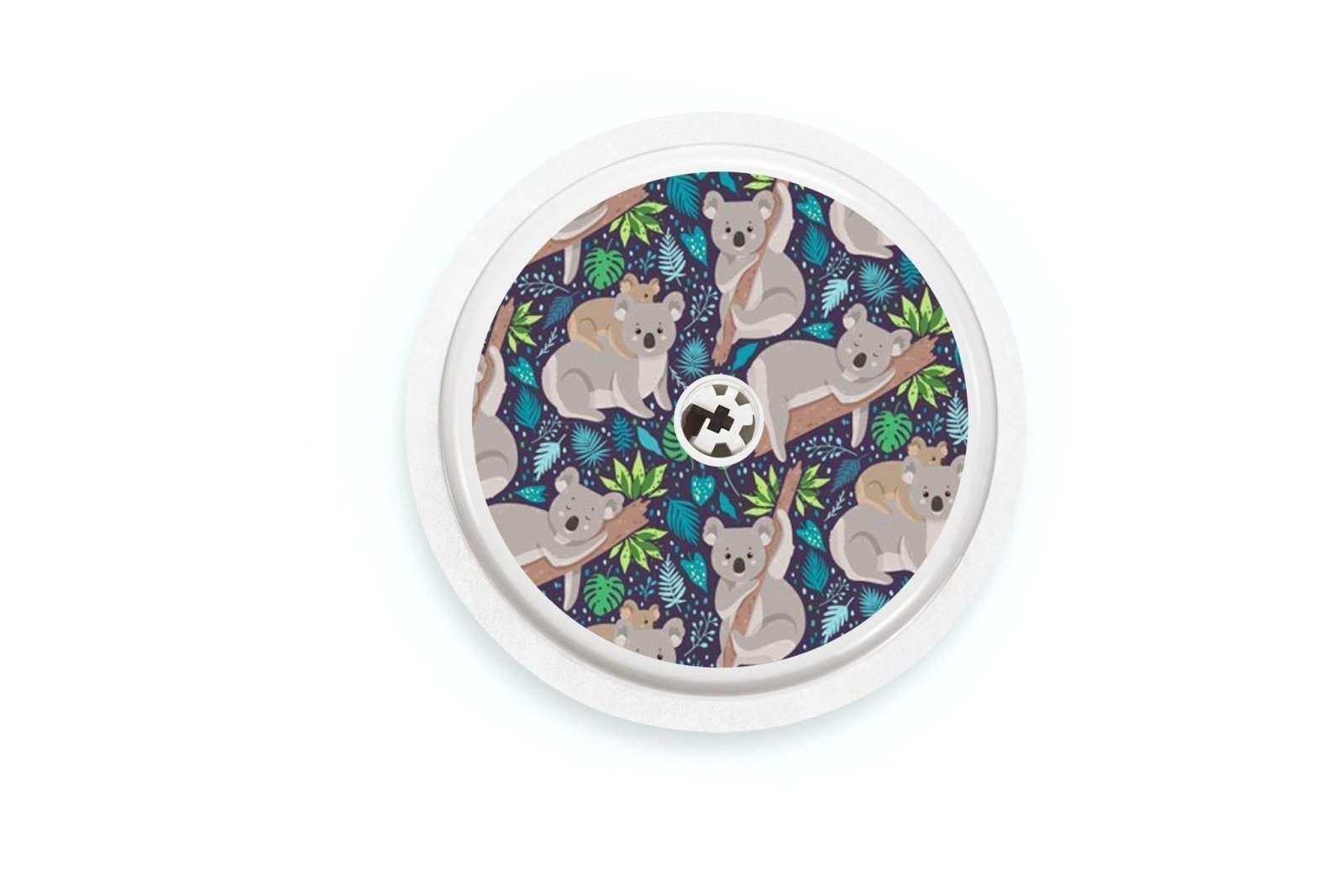 Koala Sticker - Freestyle Libre 1, 2, or 2+ for diabetes CGMs and insulin pumps