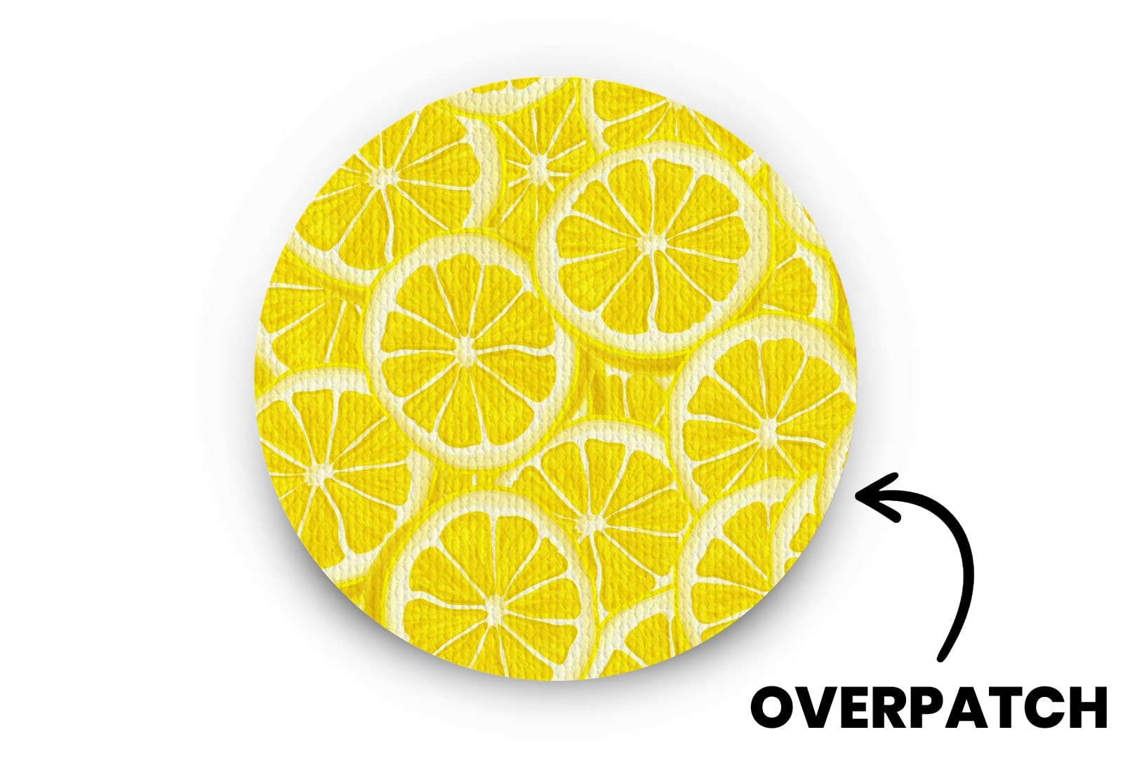 Lemons Patch for Freestyle Libre 3 diabetes CGMs and insulin pumps