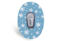 Let it Snow Patch for Dexcom G6 / One diabetes CGMs and insulin pumps