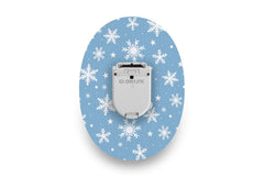 Let it Snow Patch for Glucomen Day diabetes CGMs and insulin pumps
