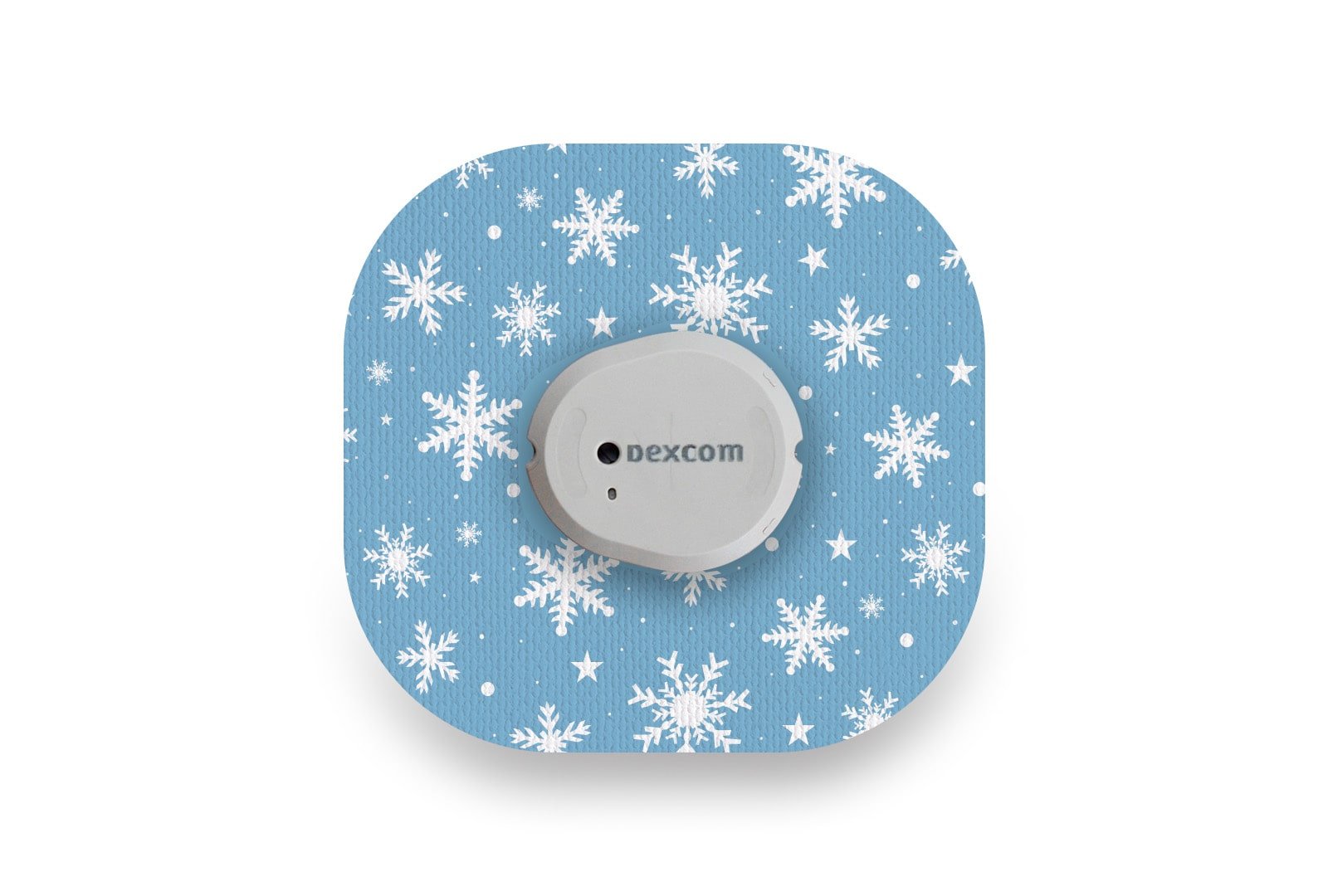 Let it Snow Patch for Dexcom G7 / One+ diabetes CGMs and insulin pumps