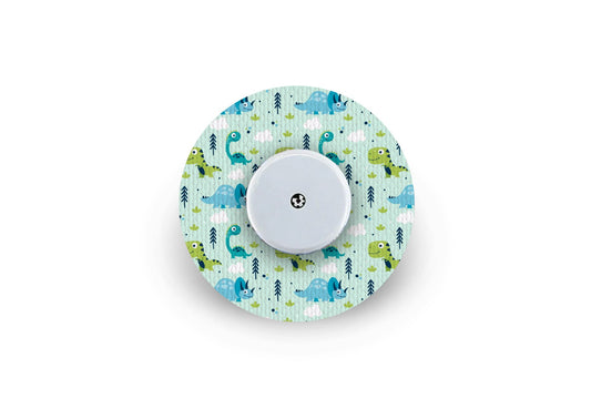 Light Dinosaurs Patch for Freestyle Libre 2 diabetes CGMs and insulin pumps