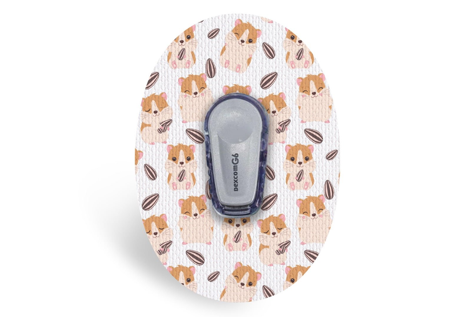 Little Hamster Patch - Dexcom G6 / One for Single diabetes CGMs and insulin pumps