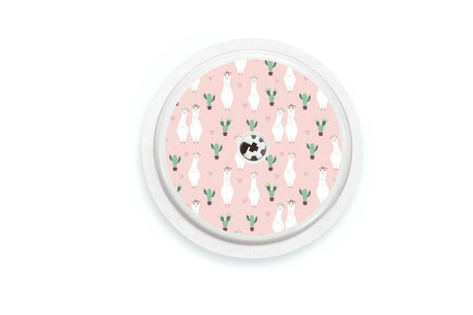 Llama Sticker - Freestyle Libre 1, 2, or 2+ for diabetes CGMs and insulin pumps