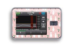 Llama Sticker for T:Slim X2 diabetes CGMs and insulin pumps