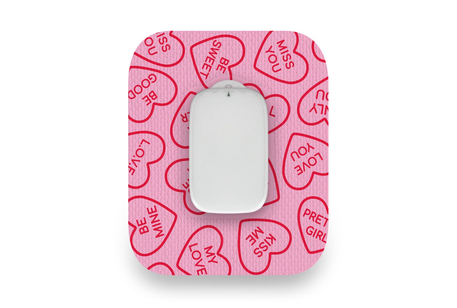 Love Heart Patch for Medtrum CGM diabetes supplies and insulin pumps