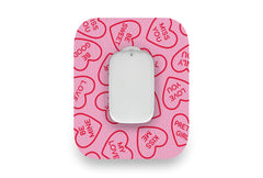 Love Heart Patch for Medtrum CGM diabetes supplies and insulin pumps