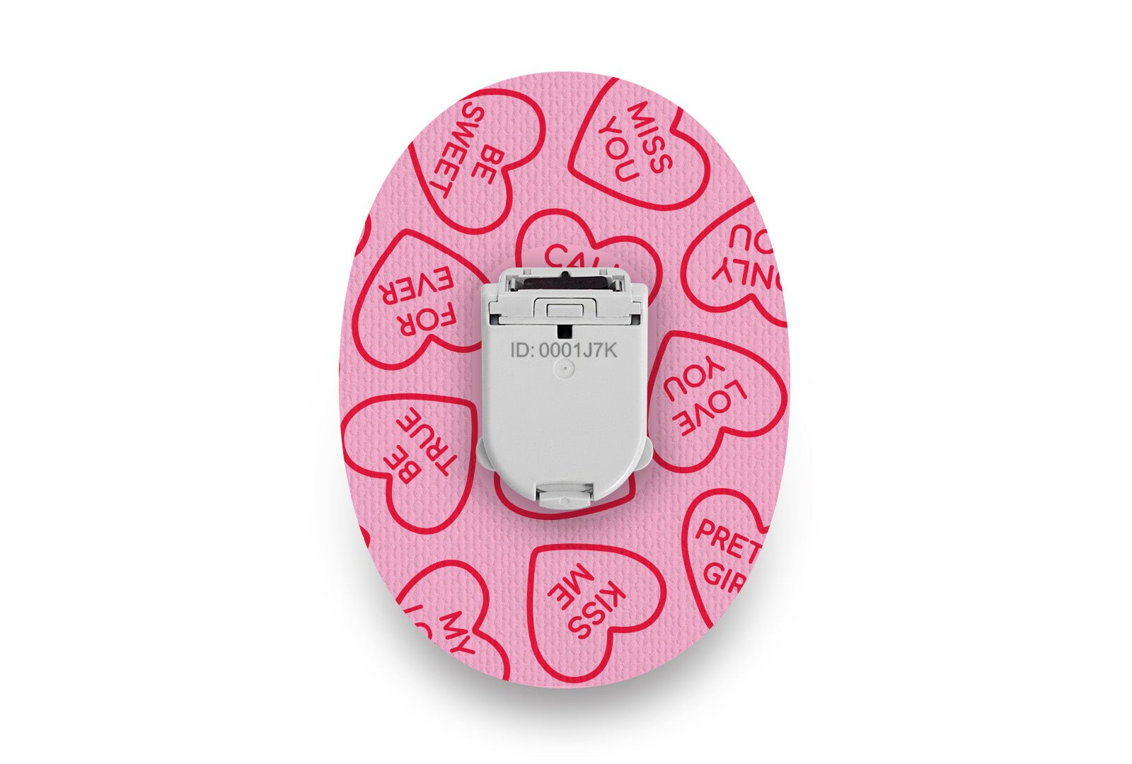 Love Heart Patch for Glucomen Day diabetes supplies and insulin pumps