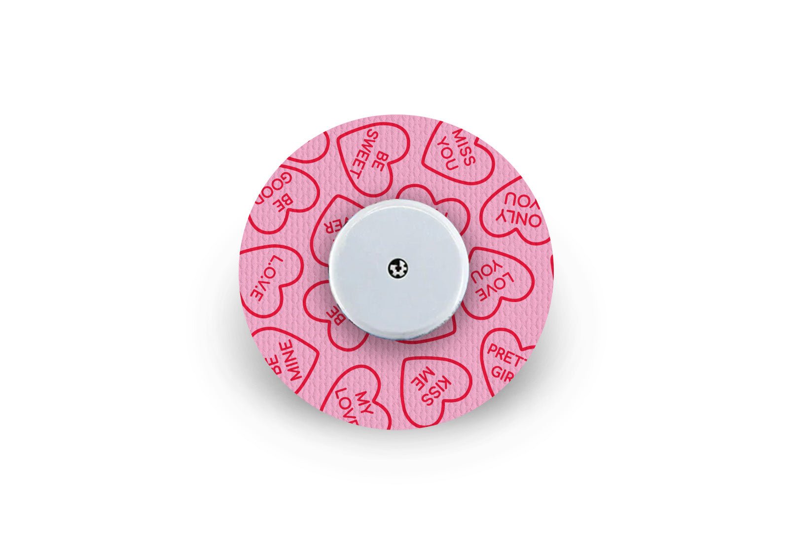 Love Heart Patch for Freestyle Libre 2 diabetes supplies and insulin pumps