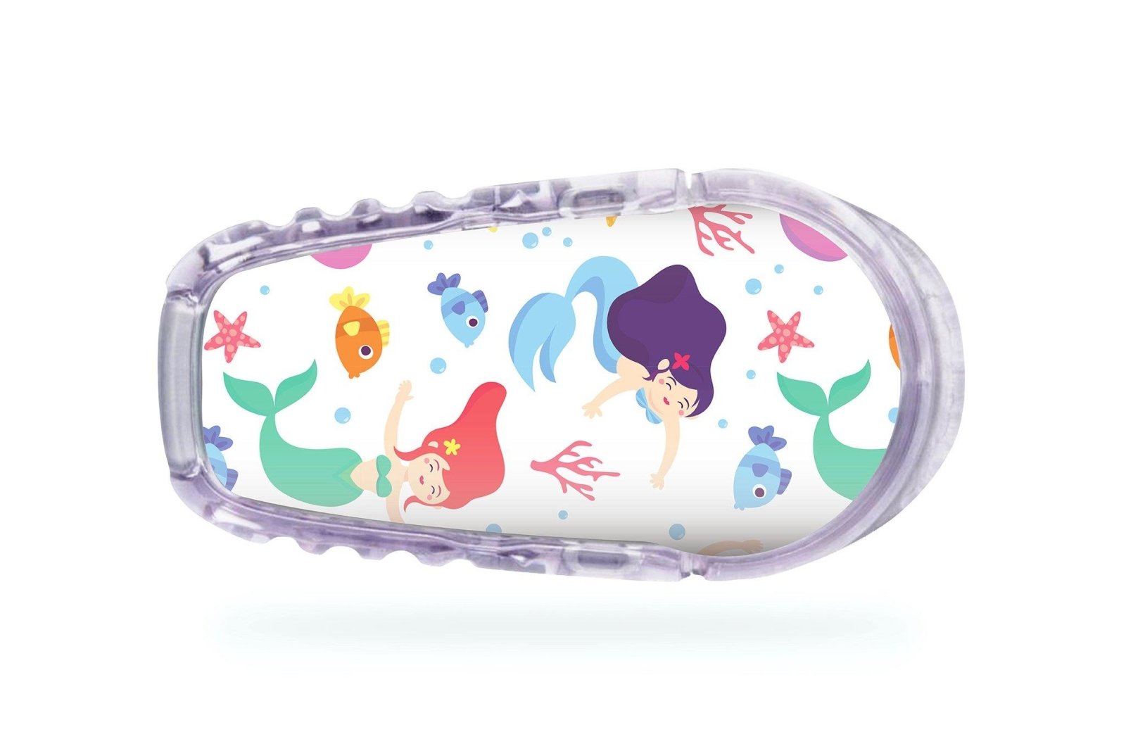 Mermaid Sticker - Dexcom G6 / One Sensor for diabetes CGMs and insulin pumps
