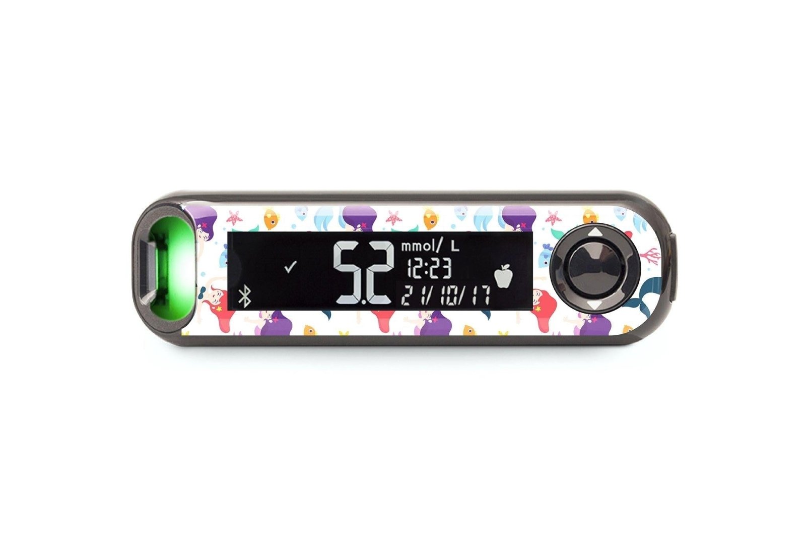 Mermaid Sticker for Medtronic Minimed 640g, 680g, 780g diabetes CGMs and insulin pumps