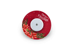 Merry Christmas Patch for Freestyle Libre 2 diabetes CGMs and insulin pumps