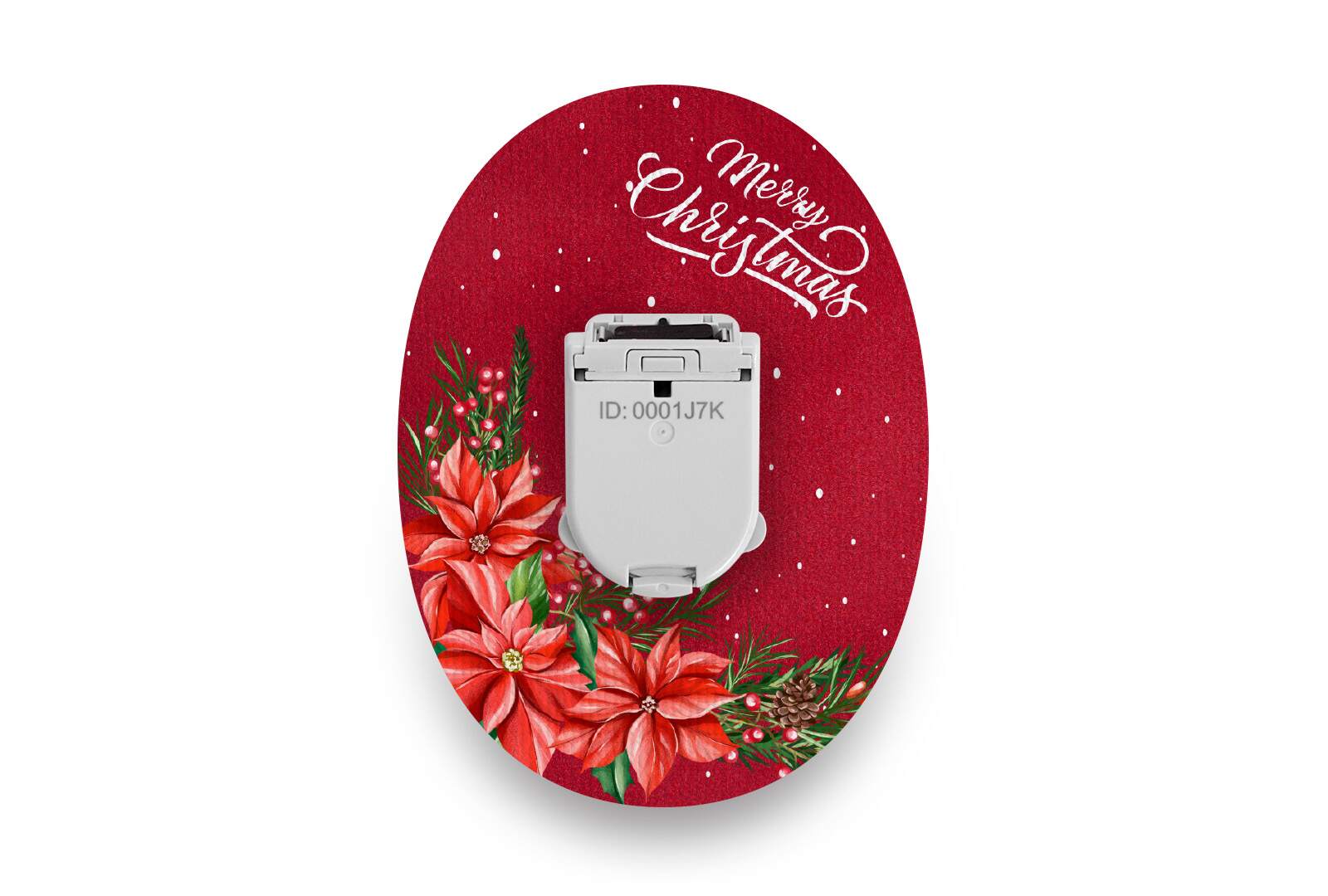 Merry Christmas Patch for Glucomen Day diabetes CGMs and insulin pumps