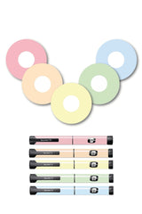 Mixed Pastel Patches Matching Set for Freestyle Libre diabetes CGMs and insulin pumps