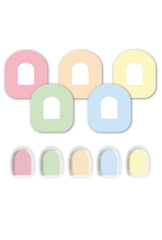Mixed Pastel Patches Matching Set for Omnipod diabetes CGMs and insulin pumps